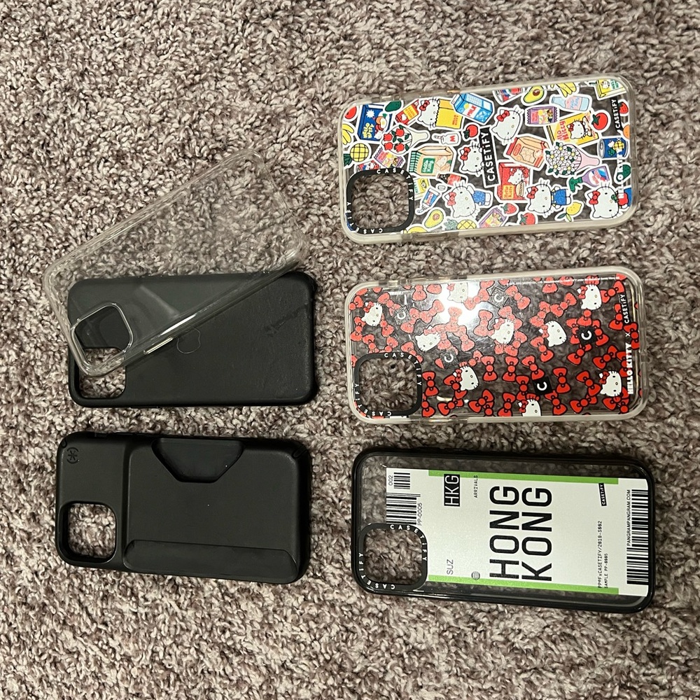 Set of 6 iPhone X Cases